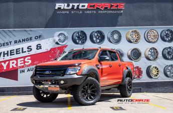 FORD RANGER SIDEWINDER MATTE BLACK